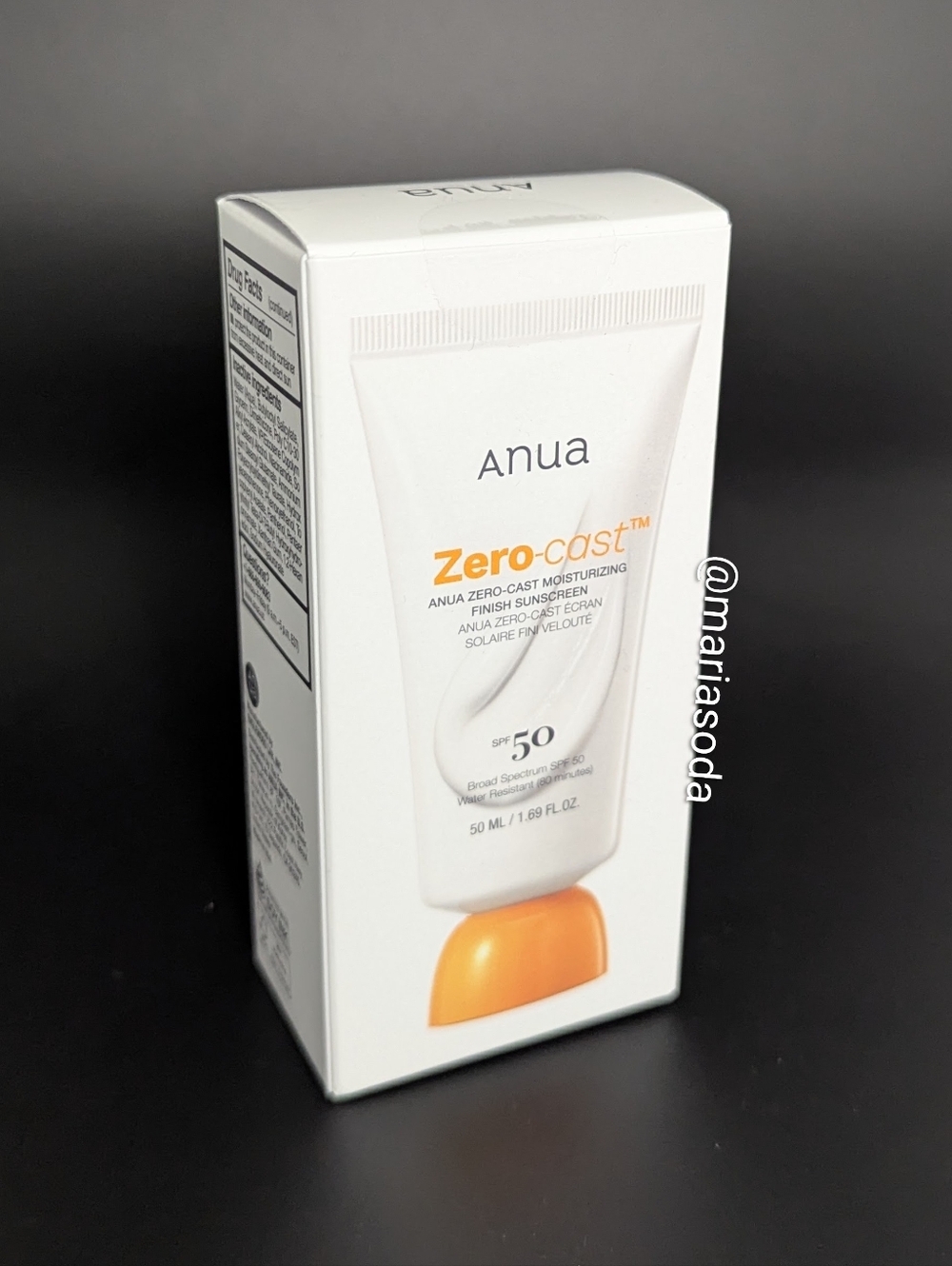 Anua Zero Cast Sunscreen SPF 50